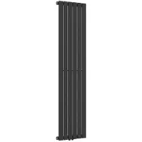 Helloshop26 Radiator - - Design paneel plat - 790 watt - Staal - Zwart 160x45 cm