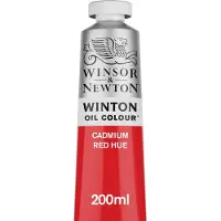 Winsor & Newton Winton Oil Colours 200ml Cadmium Red Hue
