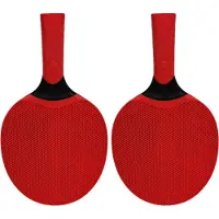 Jojomino Tafeltennisracket Sportartikelen Siliconen Multi-Kleur Tafeltennisrackets Geschikt voor Beginners in Training en Competitie Rood