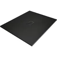 Mexen Hugo rechthoekige douchebak SMC 110 x 100 , zwart, zwarte afdekking - 42701011-B