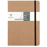 Clairefontaine Age Bag Thread-Bound Notebook, A5, Dot, 192 pagina's - Bruin