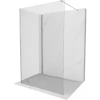 Mexen Kioto douchewand Walk-in 130 x 80 , transparant, chroom - 800-130-212-01-00-080