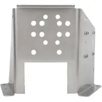 Sierra Stainless Steel Trim Bracket Floor Mount Zilver