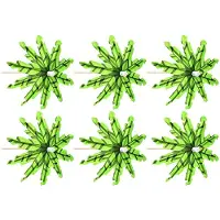 Jojomino 60 stuks groene tropische kokospalm papieren paraplu's prikkers cocktailparasols cupcake voor Hawaï
