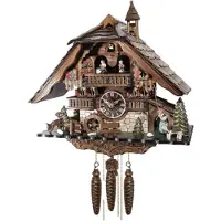 Engstler - 48114 MT - Wandklok met kuil - 1-daags kettingaangedreven uurwerk