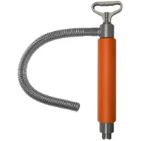 Semoic Marine Kayak Hand Bilge Pomp 18 Inch Handmatige Handmatige Afvoerpompen voor Kajaks Kano'S en Boten Kajak Accessoires Oranje