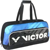 Victorio & Lucchino Rechteckige Badmintonschlägertasche mit Schläger- und Schuhfächern, strapazierfähiges Polyester