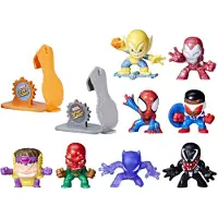 Marvel Stunt Squad Verzameling, Actiefiguren Set, Superheld Speelgoed, Mini Actiefiguren, Speelset, Voor Kinderen 4+