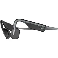 Shokz AfterShokz OpenMove Draadloze Sport Koptelefoon, Botgeleiding Bluetooth koptelefoon met Mic, IP55 Zweetbestendig voor Hardlopen, Fietsen (Leigrijs)