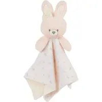 Gund Baby duurzaam zacht Bunny Lovey knuffeldier pluche deken gemaakt van 100% gerecyclede materialen voor baby's en pasgeborenen roze/cr?e 10