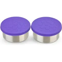 Lunchbots 2,5 oz Lekvrije Snack- en Bijgerechtcontainers - Spill Proof in Tassen en Bento Boxes