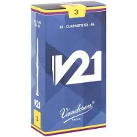 Vandoren V21 Bb Clarinet Reed 3 (10 Pack)