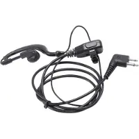 Tlily 5x 2-pins PTT-hoofdtelefoon met oordopjes voor GP88 GP68 GP300 GP88S GP3688 GP3188 Dep450 EP450 walkietalkie