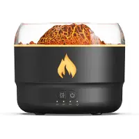 Jojomino Essentiële Olie Diffuser voor Thuisgeur met 1H 2H 5H-Timer Luchtbevochtiger Housewarming SPA Kinderkamer Zwart