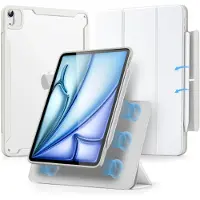 ESR Rebound Hybrid 360 Hoes Geschikt voor Apple iPad Air 11 (2024/2025/2026) Book Case Wit