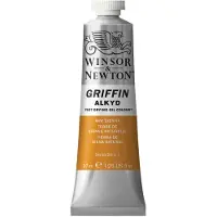 Winsor & Newton Griffin Alkyd Sneldrogende Olieverf, 37ml (1.25-oz) tube, Raw Sienna