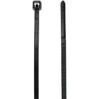 Panduit PLT1M-M0 Kabelbinder, Miniatuur, Weerbestendig Nylon 6.6, 3.9-Inch Lengte, Zwart (1.000-Pack)