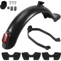 Semoic Achterspatbord en beugel accessoire met achterlicht