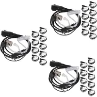 Jojomino 30PCS Accessoires Air Acoustic Tube Headset Oortje voor Radio Walkie Talkie 888S UV-5R UV-82