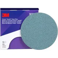 3M Trizact Trizact Hookit Foam Disc 30362 3 in P5000 15 schijven per doos blauw