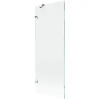 Mexen Lunar badscherm 1-delig 70 x 150 , transparant, chroom - 897-070-000-01-00