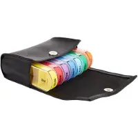 Typecat 1 stuk 28 vierkanten wekelijkse 7 dagen tablet pillendoos houder medicijnopslag organizer container case
