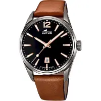 Lotus Heren 18685/2 Zwarte Horloge