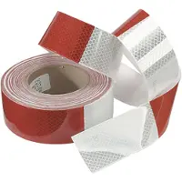 3M Diamond Grade 983-326 983326 Reflectiefolie Rood, Wit 45.7 m (l x b) 45.7 m x 50.8 mm