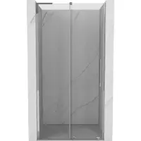Mexen Velar L schuifbare douchedeur 90 , transparant, chroom - 871-090-003-01-01