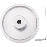 Torribaly Diameter 60mmx6mm Industriële aluminiumlegering meet-encodermeterwiel voor encoderaccessoires Encoderwiel