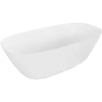 Mexen Como vrijstaande badkuip uit composiet 150 x 82 , wit glans - 57311508210