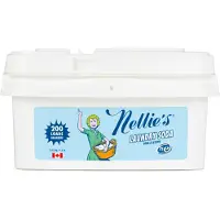 Nellie's Laundry Soda - Geconcentreerd wasmiddelpoeder - 200 wasbeurten - Zacht voor de huid en het milieu - Geurvrij - (Gemaakt in Canada)