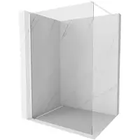 Mexen Kioto douchewand Walk-in 155 x 200 , transparant 8 mm, wit - 800-155-101-20-00