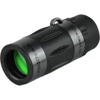 TAUOH High-definition monoculaire, waterdichte, tweekleurige optische telescoop voor buiten, geschikt voor weinig licht