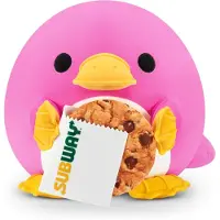Snackles Series 2 Platypus & Subway 8 Inch Pluche door ZURU Ultrazachte Pluche Verzamel Pluche met Echte Gelicentieerde Merken Knuffeldier Cadeau