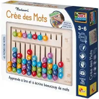 Lisciani - Montessori - cree des mots - Fr