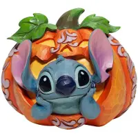 Enesco Jim Shore Disney Traditions Lilo en Stitch Jack O'Lantern beeldje 402 inch veelkleurig