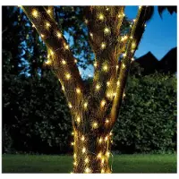 Smart Solar LED-lichtkrans Super Smart Luciole Zon Warm wit