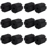 Semoic 12x Vervangend sponsfilter voor XY-380 zwart