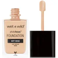 wet n wild Photo Focus Matte Liquid Foundation Soft Beige, Vegan en Dierproefvrij