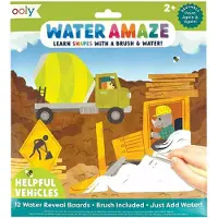 Ooly - Water Amaze - Kleuren met water - Handige voertuigen