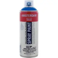 Amsterdam Spraypaint - 512 Kobaltblauw Ultramarijn - Amsterdam - 400 ml
