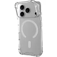 Just in Case MagSafe Hoes - - iPhone 17 Pro - TPU schokbestendig - Transparant - Versterkte bescherming