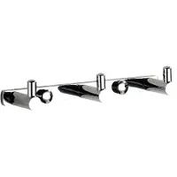 Mexen drievoudige handdoekhaak, chroom - 709163-00