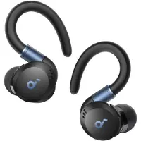 Soundcore Sport X20 by Anker True-Wireless Workout-oordopjes Draaibare en uitschuifbare oorhaken Ruisonderdrukking Diepe bas IP68 Waterdicht Zwee