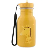 Trixie Gourde kind - - Meneer Giraffe - 350 ml - RVS - Gemakkelijk te openen tuit, draaglus
