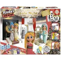 Educa Fashion Creation Kit - - Gala Night - 200 Outfits - 1 Doll - For Children Ages 6 and Up