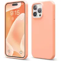 Elago Hoesje van vloeibare siliconen Compatibel met iPhone 15 Pro Max Premium Full Body Protection Case [4-laags schokbestendige structuur] Zachte mi