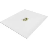 Mexen Hugo rechthoekige SMC douchebak 120 x 100 , wit, gouden rooster - 42101012-G