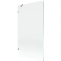 Mexen Lunar douchewand 1-deurs 100 x 150 , transparant, geborsteld nikkel - 897-100-000-97-00